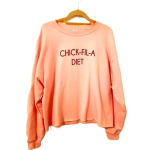 NWT Hey Doll Pink Sweatshirt
